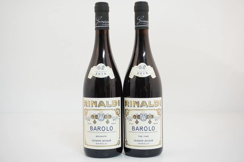 Selezione Barolo Giuseppe Rinaldi 2015  - Auction FINE WINES AND SPIRITS - Pandolfini Casa d'Aste