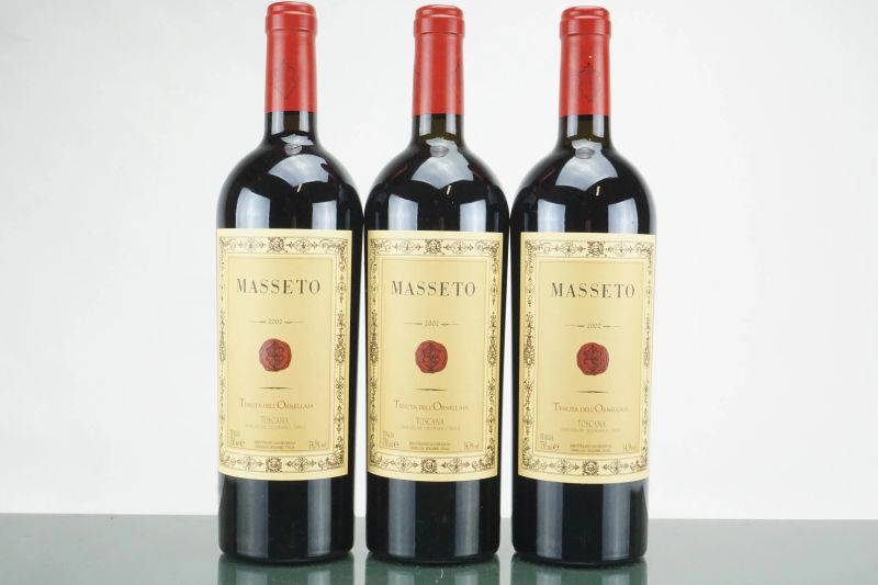 Masseto 2002  - Asta L'Essenziale - Vini Italiani e Francesi da Cantine Selezionate - Pandolfini Casa d'Aste