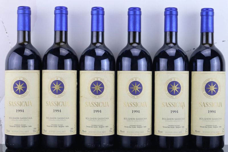 



Sassicaia Tenuta San Guido 1994  - Asta FORMA - Vini Pregiati e da Collezione - Pandolfini Casa d'Aste