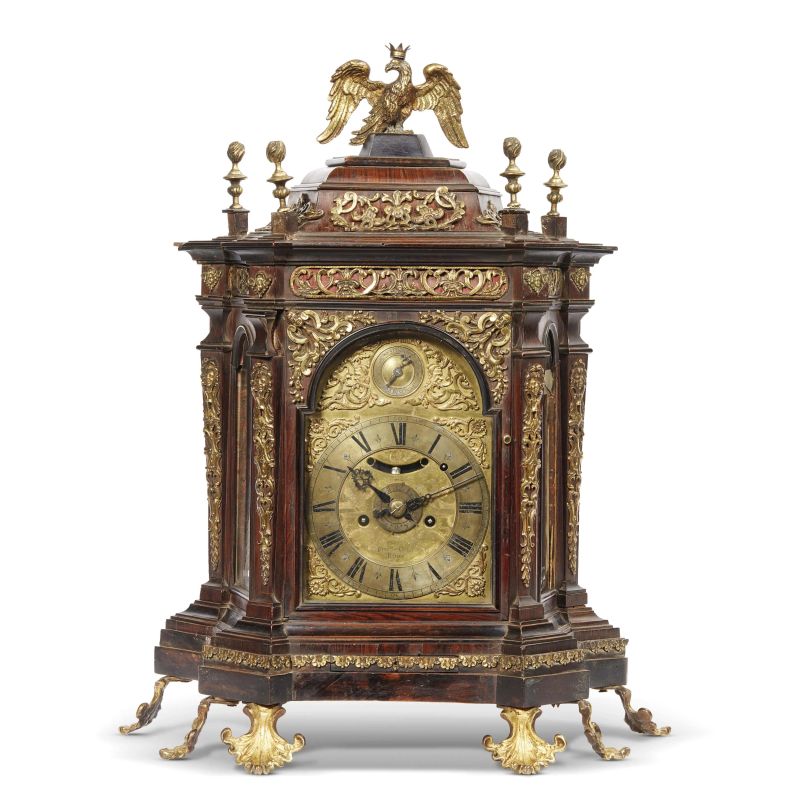 A LOUIS 14 STYLE ROMAN TABLE CLOCK, 19TH CENTURY   - Auction ONLINE AUCTION | ARREDARE CON STILE. MOBILI E OGGETTI D'ARTE - Pandolfini Casa d'Aste