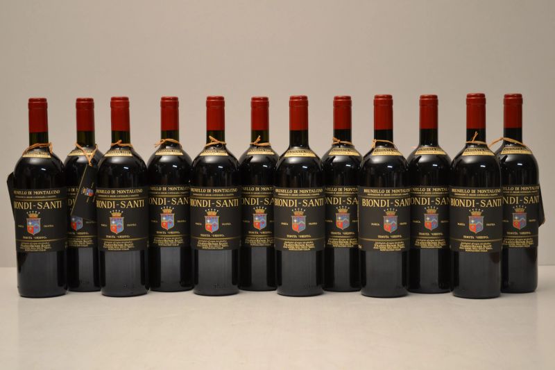 Brunello di Montalcino Biondi Santi  - Auction An Extraordinary Selection of Finest Wines from Italian Cellars - Pandolfini Casa d'Aste