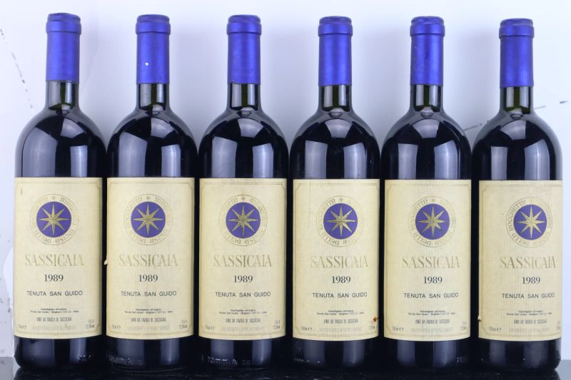 



Sassicaia Tenuta San Guido 1989  - Auction FORMA - Fine and Rare Wine - Pandolfini Casa d'Aste