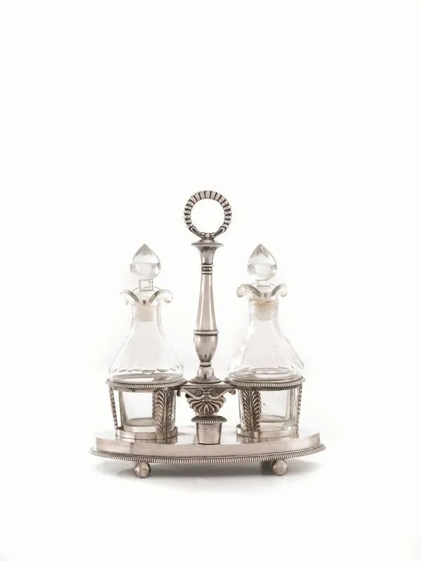 OLIERA, PARIGI, 1820 CIRCA, ARGENTIERE JACQUES GABRIEL ANDR&Eacute; BOMPART&nbsp;&nbsp;&nbsp;&nbsp;&nbsp;&nbsp;  - Auction Silver and Coins - Pandolfini Casa d'Aste