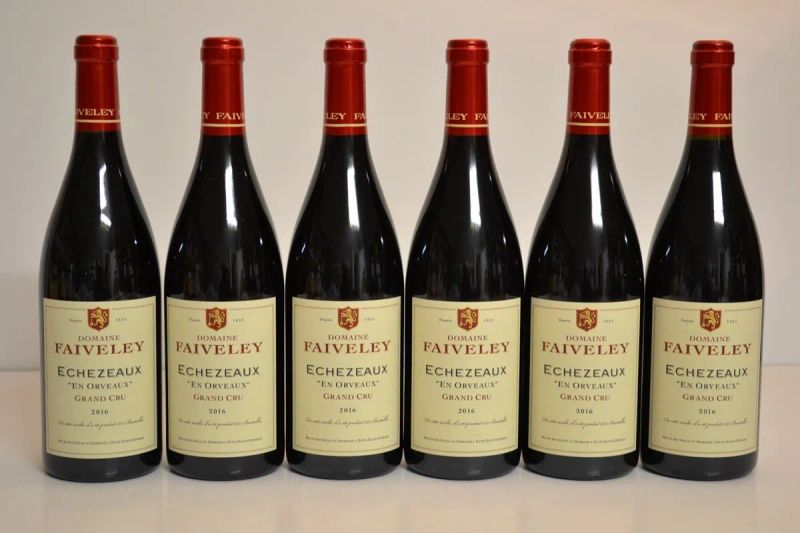 &Eacute;ch&eacute;zeaux En Orveaux Domaine Faiveley 2016  - Auction A Prestigious Selection of Wines and Spirits from Private Collections - Pandolfini Casa d'Aste