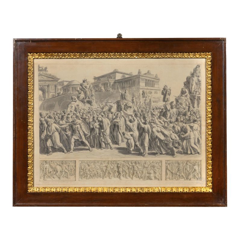      Luigi Ademollo    - Auction Works on paper: 15th to 19th century drawings, paintings and prints - Pandolfini Casa d'Aste