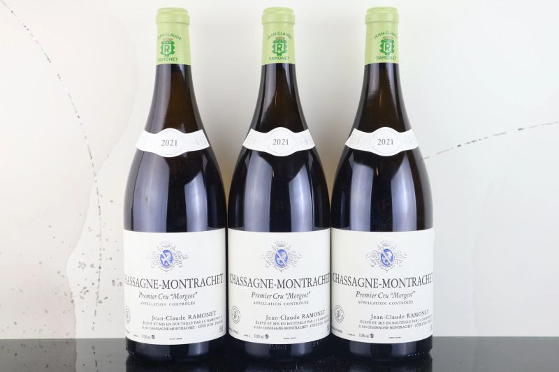 



Chassagne-Montrachet Morgeot Domaine J. C. Ramonet 2021  - Asta FORMA - Vini Pregiati e da Collezione - Pandolfini Casa d'Aste