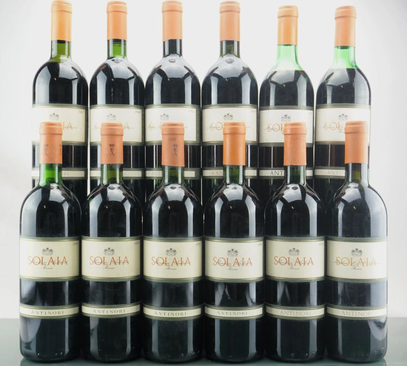 Solaia Antinori  - Auction LA RAFFINATEZZA DELLA COMPLESSITA' - Fine and Rare Wine - Pandolfini Casa d'Aste