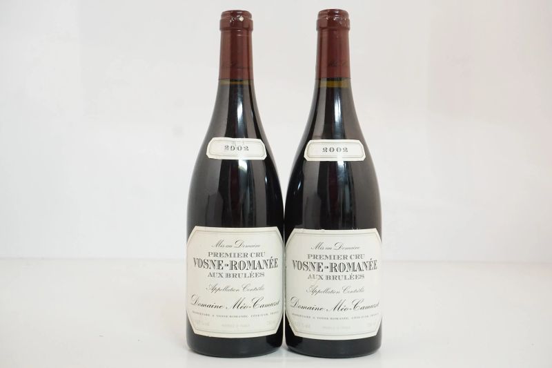      Vosne-Roman&eacute;e Aux Brul&eacute;es Domaine M&eacute;o-Camuzet 2002    - Auction Wine&Spirits - Pandolfini Casa d'Aste
