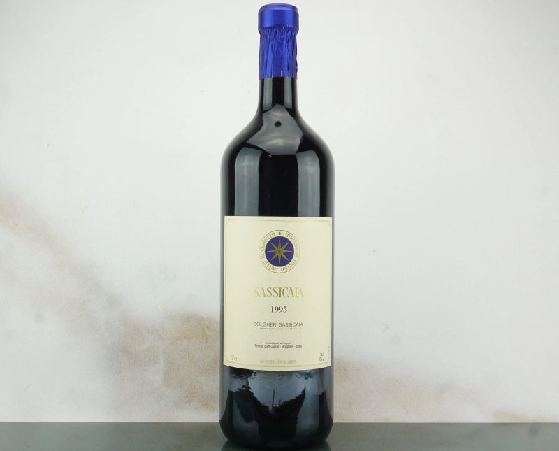Sassicaia Tenuta San Guido 1995  - Auction LA RAFFINATEZZA DELLA COMPLESSITA' - Fine and Rare Wine - Pandolfini Casa d'Aste