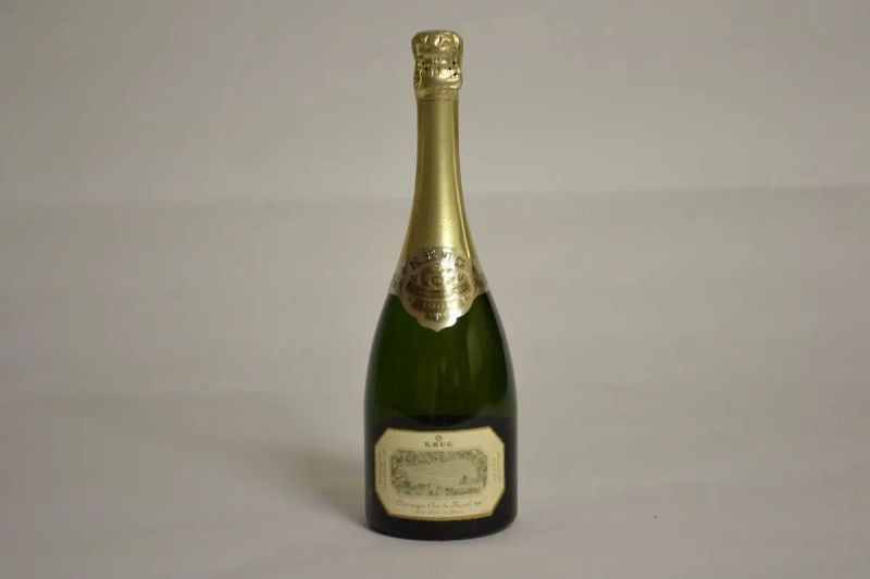 Krug Clos du Mesnil 1981  - Auction Rare Wines - Pandolfini Casa d'Aste