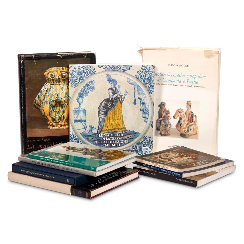 



MAIOLICA. ITALIA MERIDIONALE. Lotto di dieci volumi  - Asta CERAMICA. MAIOLICHE E PORCELLANE DAL RINASCIMENTO AL SETTECENTO - Pandolfini Casa d'Aste