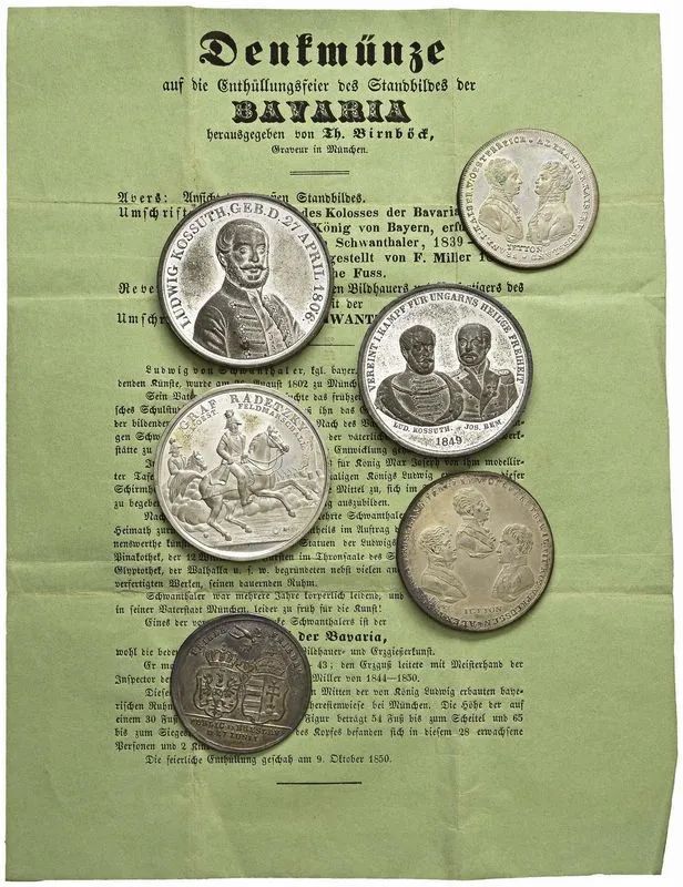 SEI MEDAGLIE TEDESCHE  - Auction Collectible coins and medals. From the Middle Ages to the 20th century. - Pandolfini Casa d'Aste