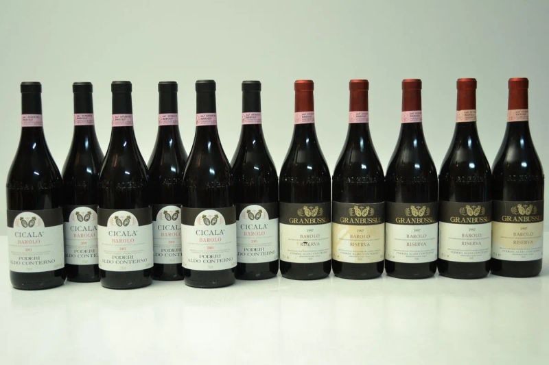 Selezione Barolo Aldo Conterno  - Asta VINI PREGIATI DA IMPORTANTI CANTINE ITALIANE - Pandolfini Casa d'Aste