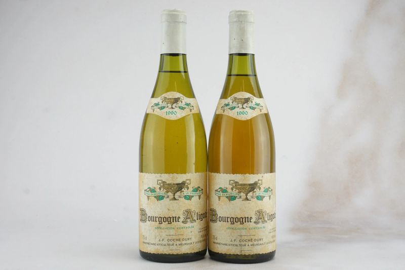 Bourgogne Aligot&eacute; Domaine J.-F. Coche Dury 1990  - Asta L'Armonia del Tempo | VINI PREGIATI E DA COLLEZIONE - Pandolfini Casa d'Aste