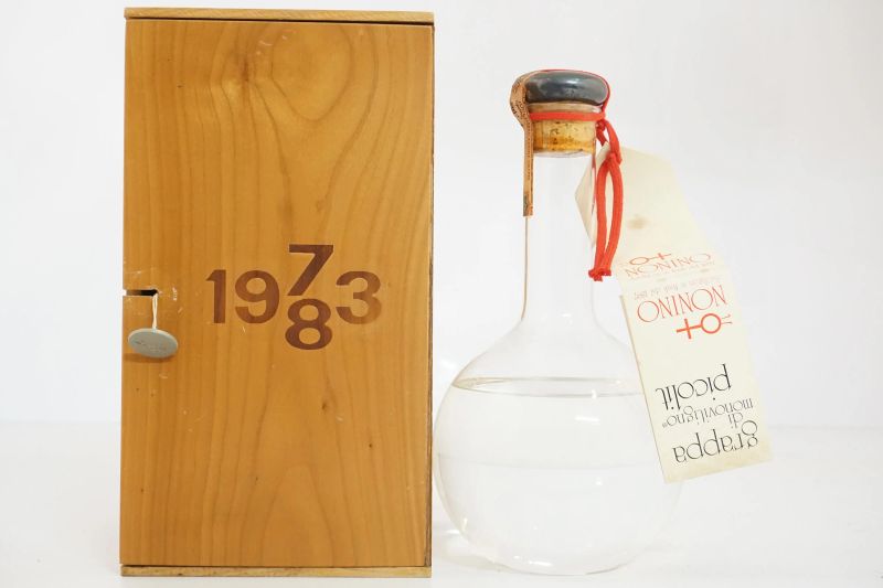      Grappa di Monovitigno Picolit Nonino Cru 1973 - 1983   - Asta ASTA A TEMPO | Smart Wine & Spirits - Pandolfini Casa d'Aste