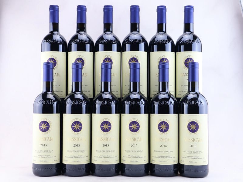 



Sassicaia Tenuta San Guido 2015  - Asta ALCHIMIA - Vini Pregiati e da Collezione - Pandolfini Casa d'Aste