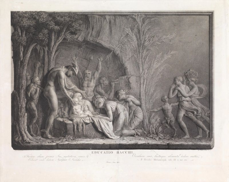     Giovanni Martino De Boni, da Antonio Canova   - Auction TIMED AUCTION | 16TH TO 19TH CENTURY DRAWINGS AND PRINTS - Pandolfini Casa d'Aste