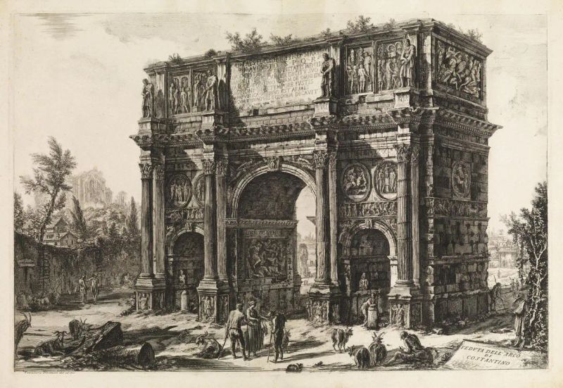 Piranesi  - Auction Prints and Drawings from the 16th to the 20th century - Pandolfini Casa d'Aste
