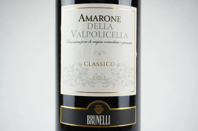 Amarone della Valpolicella Classico Brunelli 2015  - Asta ASTA A TEMPO | Smart Wine - Pandolfini Casa d'Aste
