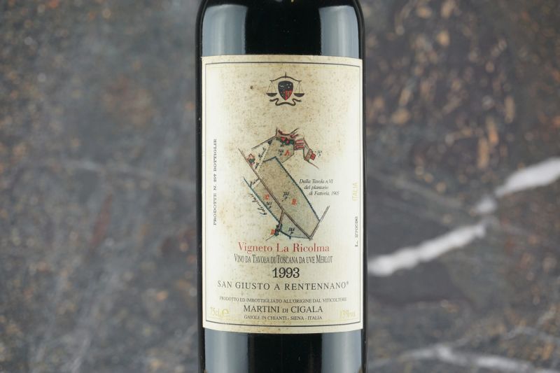 La Ricolma San Giusto a Rentennano 1993  - Auction Smart Wine 2.0 | Click & Drink - Pandolfini Casa d'Aste