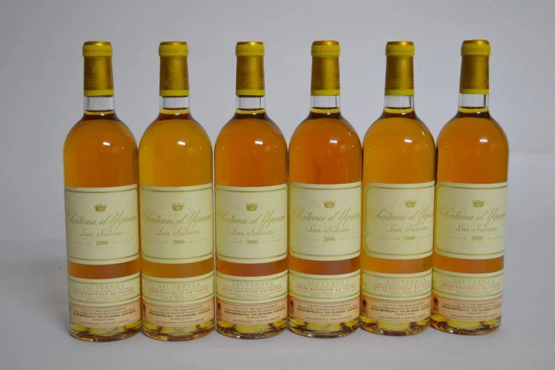 Chateau d Yquem 2000  - Auction PANDOLFINI FOR EXPO 2015: Finest and rarest wines - Pandolfini Casa d'Aste