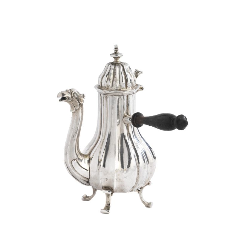 A SILVER CHOCOLATE POT, VENICE, 18TH CENTURY  - Auction TIME AUCTION| SILVER - Pandolfini Casa d'Aste