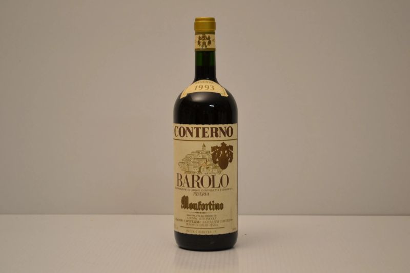 Barolo Monfortino Riserva Giacomo Conterno 1993  - Auction An Extraordinary Selection of Finest Wines from Italian Cellars - Pandolfini Casa d'Aste