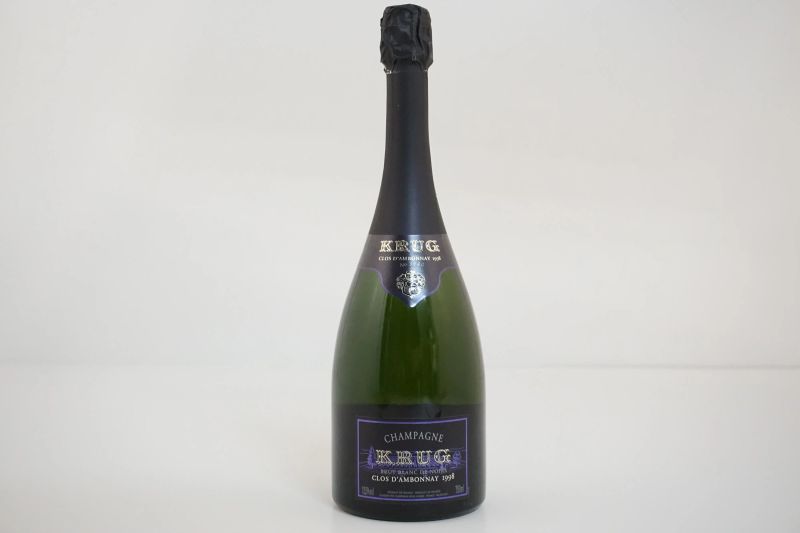 Krug Clos d&rsquo;Ambonnay 1998  - Auction FINE WINES AND SPIRITS - Pandolfini Casa d'Aste