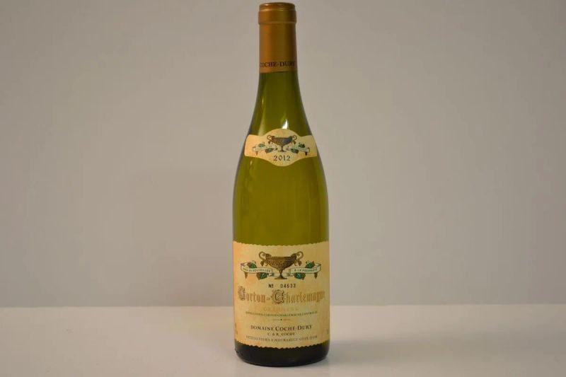 Corton-Charlemagne Domaine J. F. Coche-Dury 2012  - Asta Vini e distillati da collezione da cantine selezionate - Pandolfini Casa d'Aste