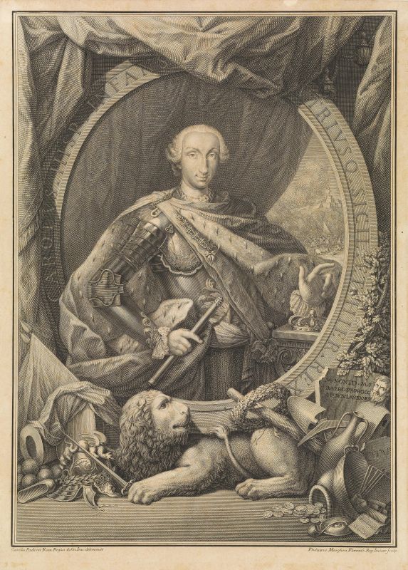      Filippo Morghen   - Asta Opere su carta: disegni, dipinti e stampe dal secolo XV al XIX - Pandolfini Casa d'Aste