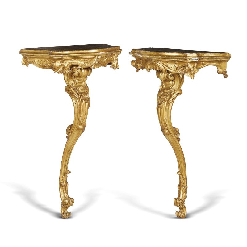 



A PAIR OF VENETIAN GUERIDONS, HALF 18TH CENTURY  - Auction FURNITURE, MAJOLICA AND WORKS OF ART - Pandolfini Casa d'Aste