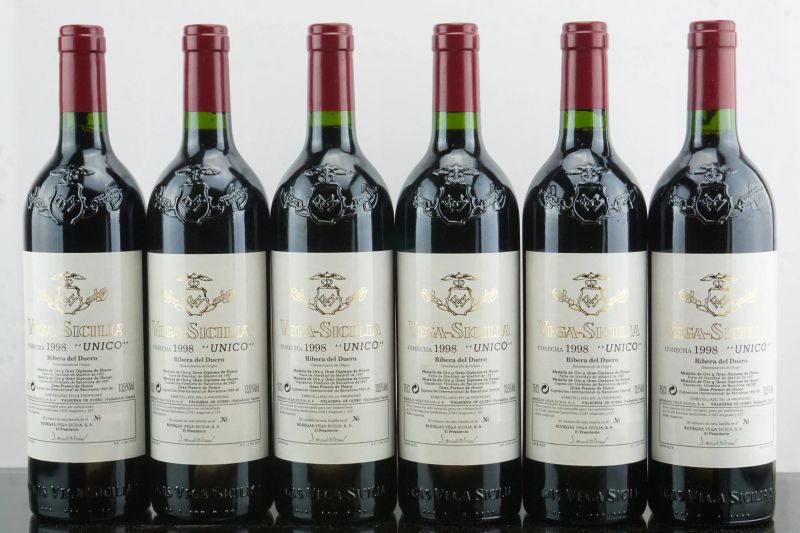 Unico Vega Sicilia 1998  - Auction AS TIME GOES BY | Fine and Rare Wine - Pandolfini Casa d'Aste