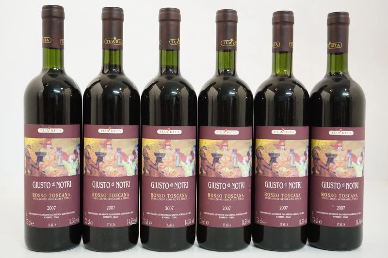      Giusto di Notri Tua Rita 2007   - Auction Online Auction | Smart Wine & Spirits - Pandolfini Casa d'Aste
