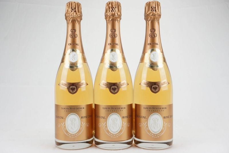      Cristal Ros&eacute; Louis Roederer 2012   - Asta Il Fascino e l'Eleganza - Un percorso tra i migliori Vini italiani e francesi - Pandolfini Casa d'Aste