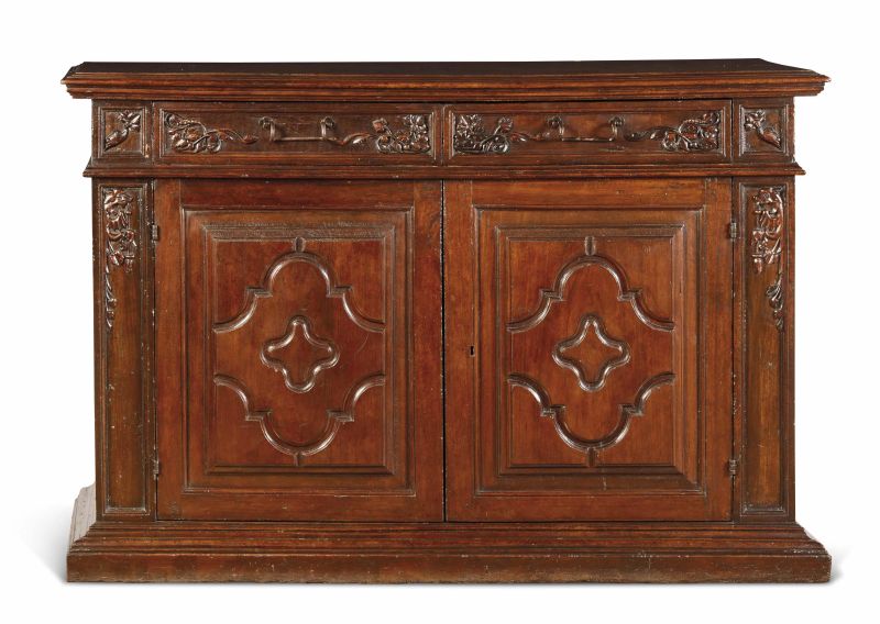      CREDENZA DI GUSTO SEICENTESCO   - Auction Online Auction | Furniture and Works of Art from Veneta proprietY - PART TWO - Pandolfini Casa d'Aste