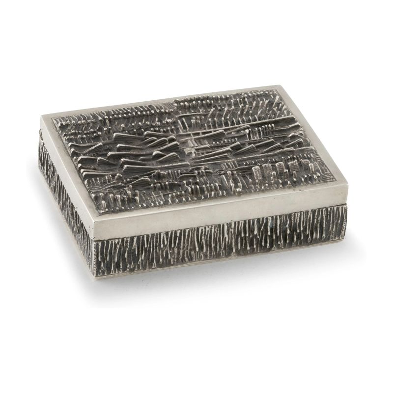 



SCATOLA DA TAVOLO, SECOLO XX  - Auction Italian and european silvers - Pandolfini Casa d'Aste