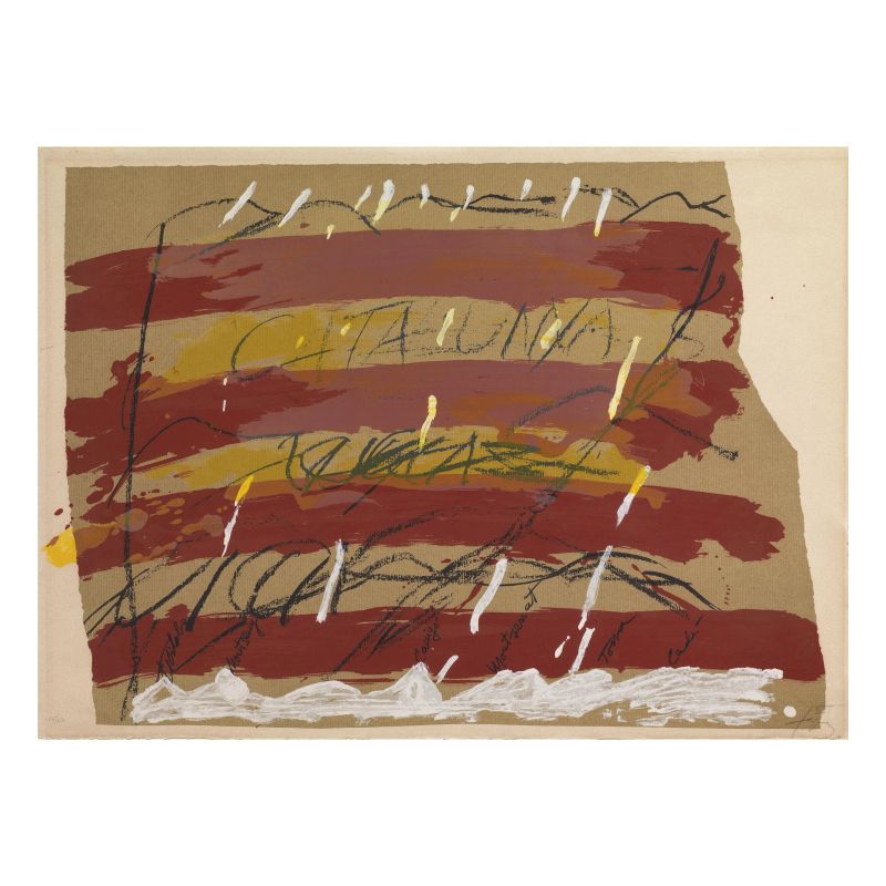 Antoni Tapies : ANTONI TAPIES  - Auction ONLINE AUCTION | MODERN AND CONTEMPORARY ART - Pandolfini Casa d'Aste
