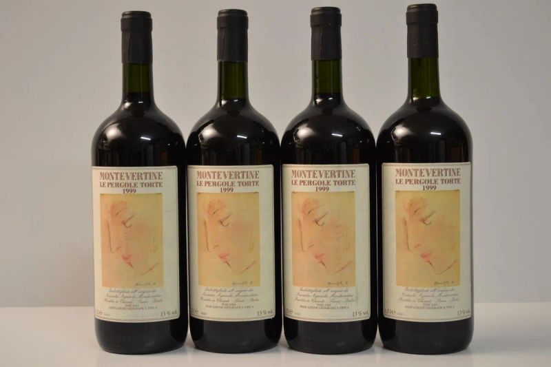 Le Pergole Torte Montevertine 1999                                          - Asta Vini e distillati da collezione da cantine selezionate - Pandolfini Casa d'Aste
