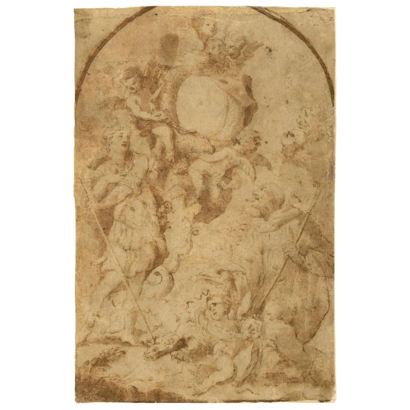 



Artista attivo a Roma, sec. XVIII  - Asta WORKS ON PAPER - Pandolfini Casa d'Aste