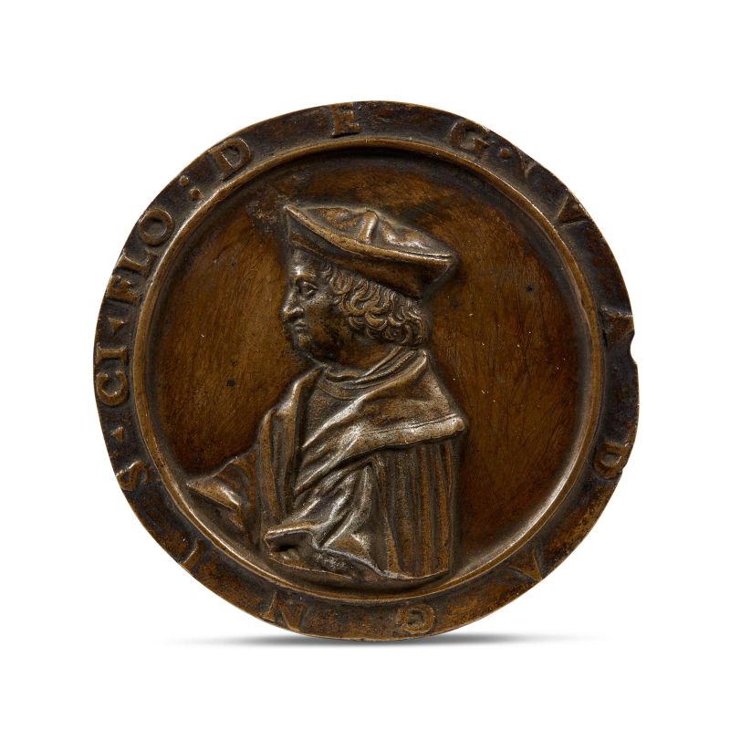 Jacques Gauvin, Lione, 1523  - Asta PLACCHETTE, MEDAGLIE E BRONZETTI DALLA COLLEZIONE DI MARIO SCAGLIA E ALTRE PROVENIENZE - Pandolfini Casa d'Aste