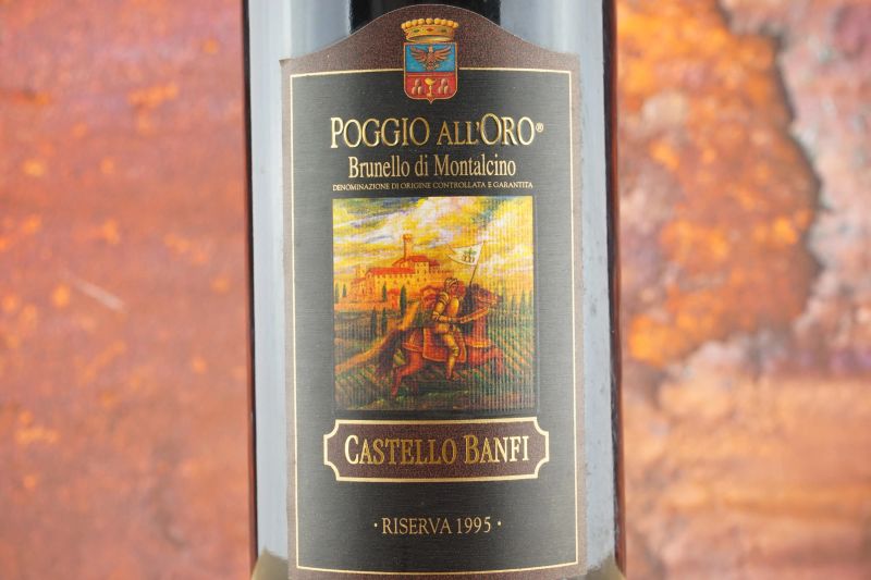 Brunello di Montalcino Riserva Poggio All'Oro Riserva Banfi 1995  - Auction Smart Wine 2.0 | Summer Edition - Pandolfini Casa d'Aste