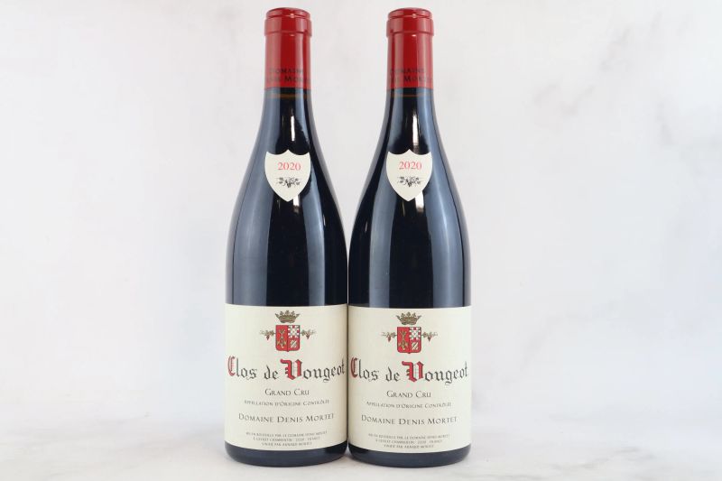 



Clos de Vougeot Domaine Denis Mortet 2020  - Auction La Joie du Vin - Fine and Rare Wine - Pandolfini Casa d'Aste