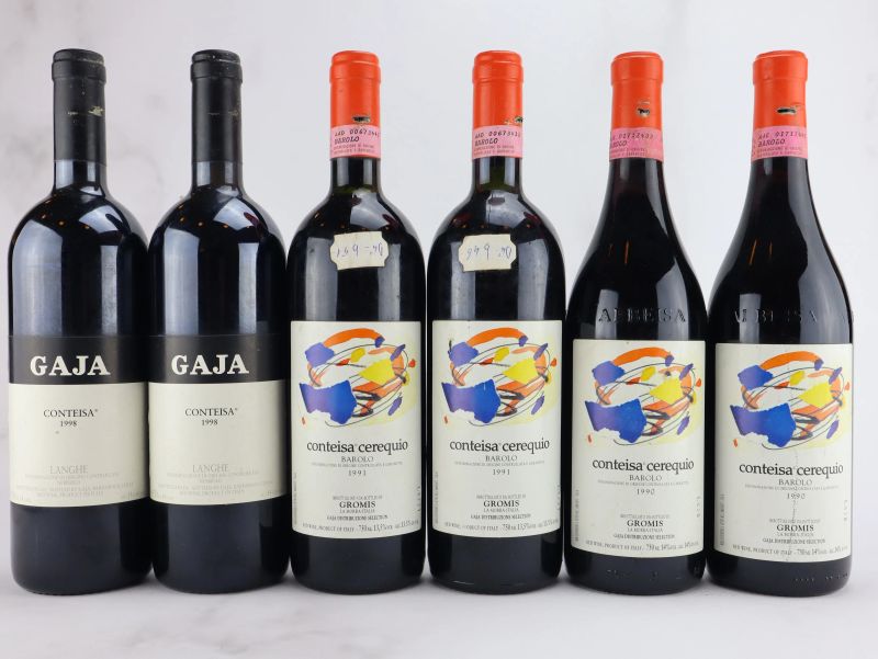 



Selezione Conteisa Gaja  - Asta ALCHIMIA - Vini Pregiati e da Collezione - Pandolfini Casa d'Aste