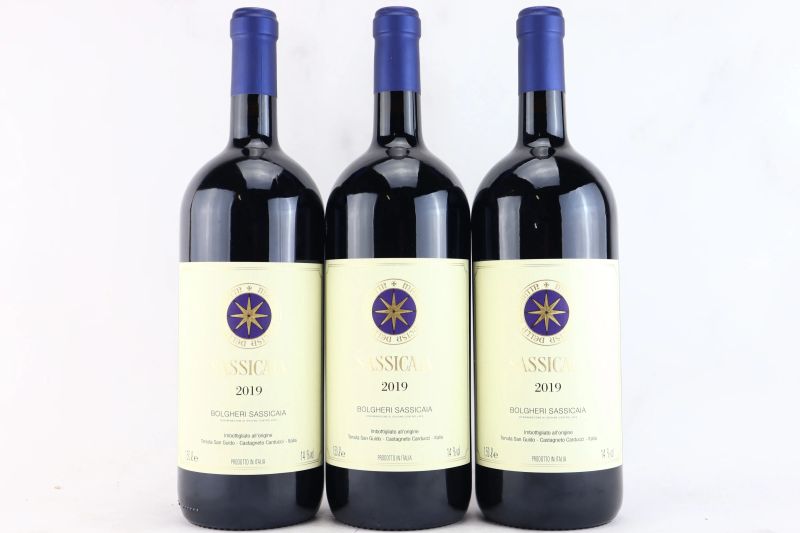 Sassicaia Tenuta San Guido 2019  - Auction MATERIA - Fine and Rare Wine - Pandolfini Casa d'Aste