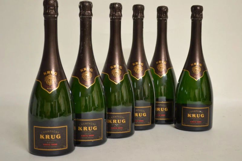 Krug 1996  - Auction The passion of a life. A selection of fine wines from the Cellar of the Marcucci. - Pandolfini Casa d'Aste