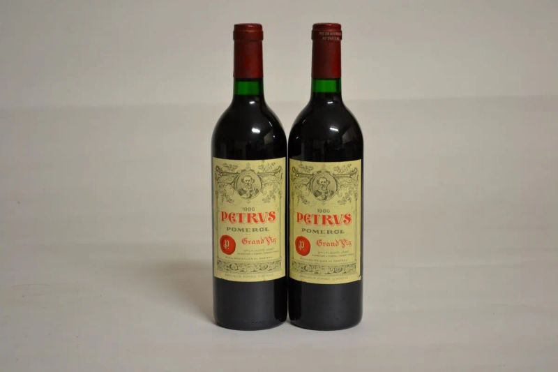 Chateau Petrus 1986  - Auction Rare Wines - Pandolfini Casa d'Aste