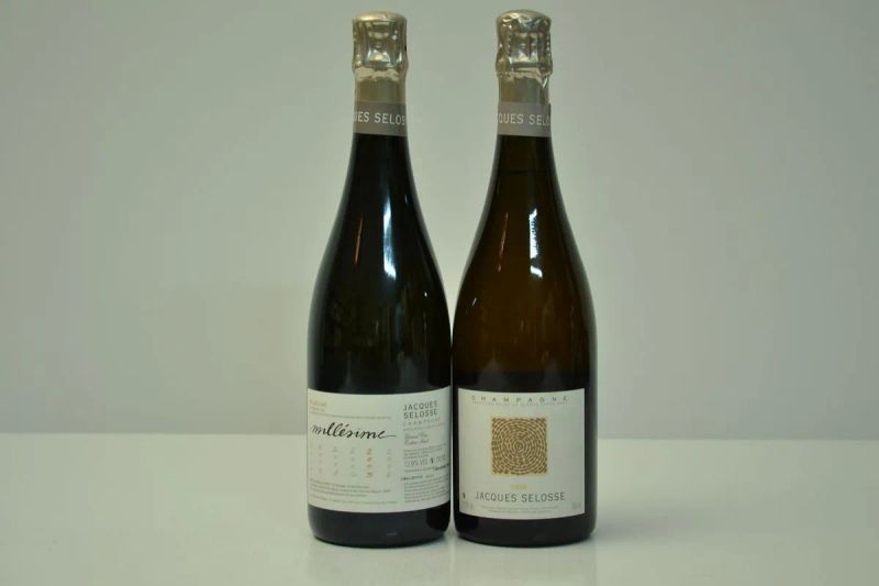 Blanc de Blancs Grand Cru Millesime Jacques Selosse  - Auction FINE WINES FROM IMPORTANT ITALIAN CELLARS - Pandolfini Casa d'Aste