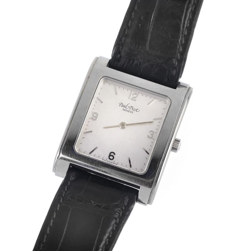 Paul Picot : 



PAUL PICOT CARRE' GALBE' REF. 4016 STAINLESS STEEL WRISTWATCH  - Auction WATCHES - Pandolfini Casa d'Aste