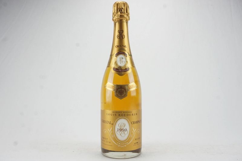      Cristal Louis Roederer 1990   - Auction The Art of Collecting - Italian and French wines from selected cellars - Pandolfini Casa d'Aste