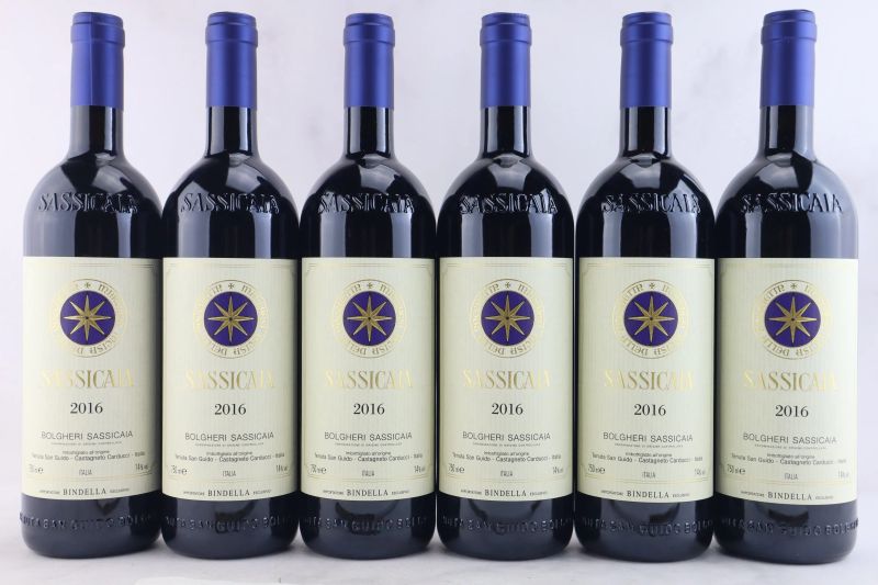 



Sassicaia Tenuta San Guido 2016  - Asta La Joie du Vin - Vini Pregiati e da Collezione - Pandolfini Casa d'Aste